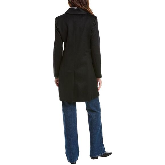 Sofiacashmere Womens  Modern Luxe Wool & Cashmere-Blend Coat - Picture 2 of 3